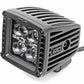 2 Inch Black Series LED Light Pods; Spot; Square; Amber DRL 70903BLKDRLA