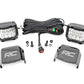 3 Inch Chrome Series LED Lights; Wide Angle Osram; Pair 70904