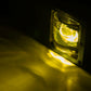 2 Inch Black Series LED Light Pods; SAE Fog; Yellow 70907A