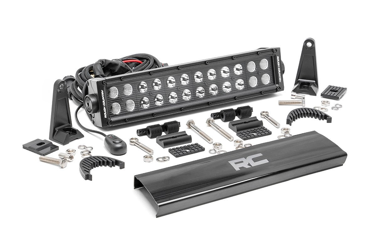 12 Inch Black Series LED Light Bar; Dual Row 70912BL