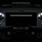 12 Inch Black Series LED Light Bar; Dual Row; White DRL 70912BD