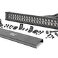 20 Inch Black Series LED Light Bar; Dual Row; Cool White DRL 70920BD