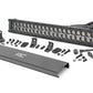 20 Inch Black Series LED Light Bar; Dual Row; Amber DRL 70920BDA