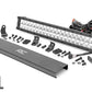 20 Inch Chrome Series LED Light Bar; Dual Row; Amber DRL 70920DA
