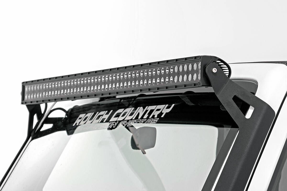 50 Inch Black Series LED Light Bar; Dual Row 70950BL