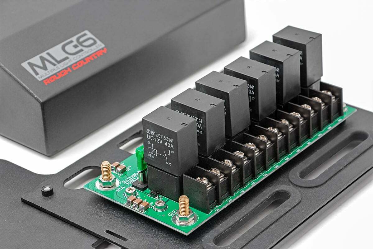 Fits Jeep Wrangler JK (07-18) MLC-6; Muliple Light Controller; 70959
