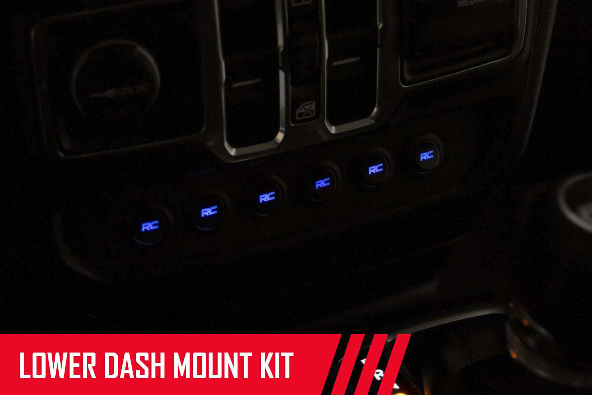 Fits Jeep Wrangler JL (18-24) MLC-6; Muliple Light Controller; Lower Dash; 70964