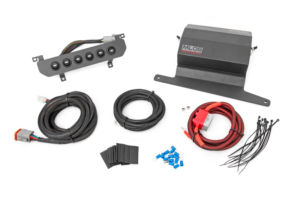 Fits Jeep Wrangler JL (18-24) MLC-6; Muliple Light Controller; Lower Dash; 70964
