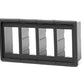 Auxiliary Switch Bezel; Quad 709B-4