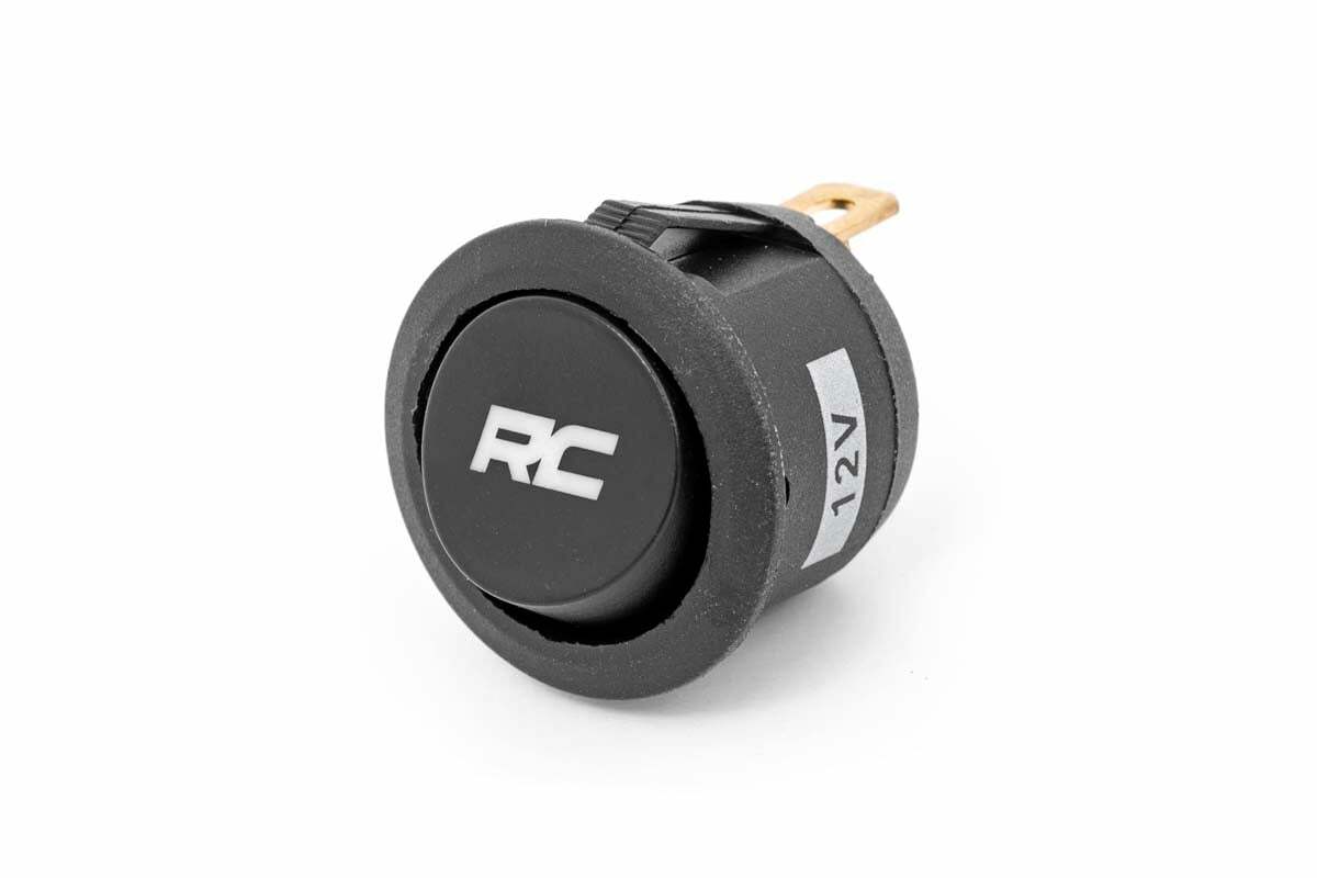 Rocker Switch; Round with Logo 709RRC