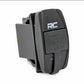 USB Switch Insert; 2x1 with Logo; Blue Back Light 709USB