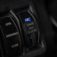 USB Switch Insert; 2x1 with Logo; Blue Back Light 709USB