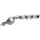 Catalytic Converter with Integrated Exhaust Manifold for HM Grade Federal / EPA Compliant Direct-Fit Manifold Catalytic