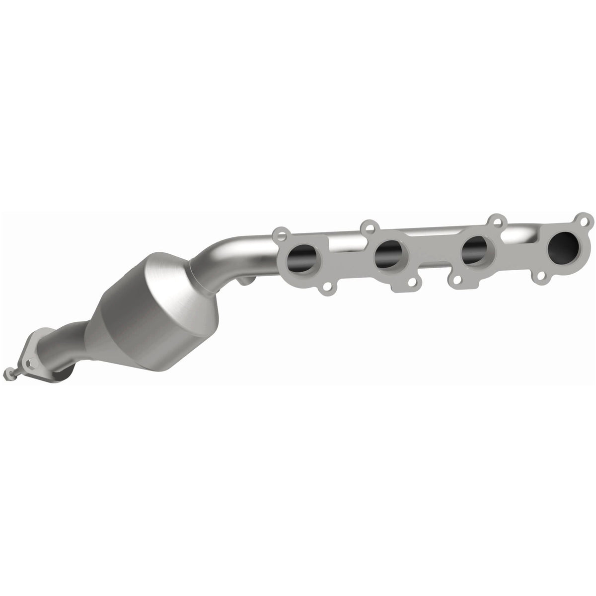Catalytic Converter with Integrated Exhaust Manifold for HM Grade Federal / EPA Compliant Direct-Fit Manifold Catalytic