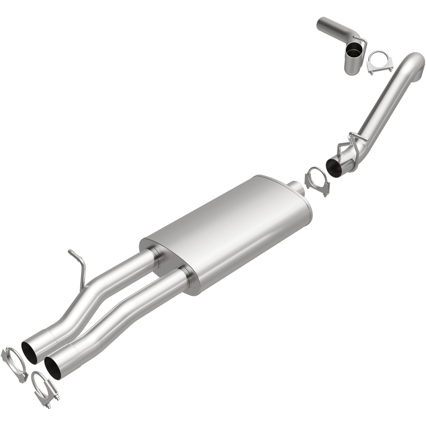 2001-2002 Chevy Silverado 2500 HD Direct-Fit Replacement Exhaust System 106-0865