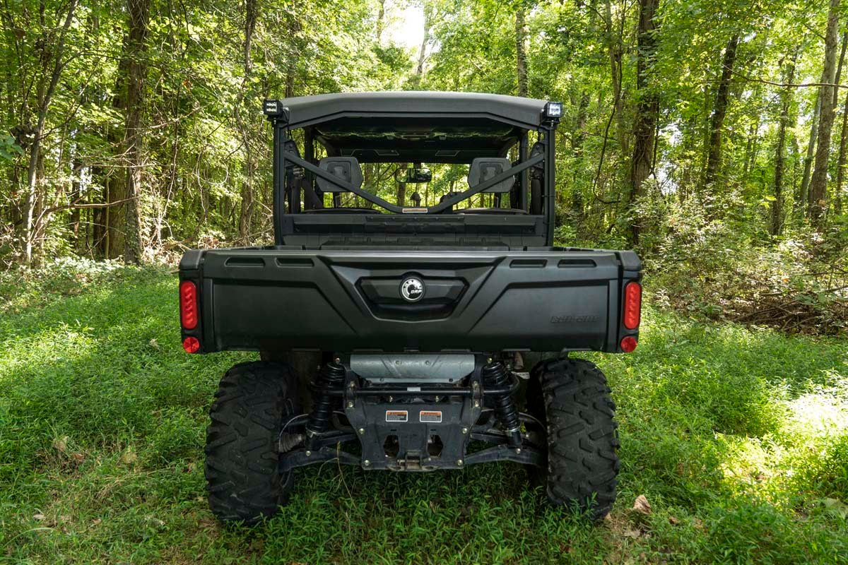 Fits Can-Am Defender HD 5/8/9/10 LED Light Cab Mount 2" Black Pair  71011