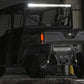 Fits Can-Am Defender MAX HD10 LED Light Kit; Cab Mount; 50" Black Dual Row 71019
