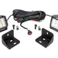 Fits Can-Am Defender HD 5/8/9/10 LED Light Rear Cab Mount 3" Chrome Pair 71024
