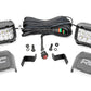 Fits Ford F-150 (15-24) LED Light; Ditch Mount; 2" Chrome Pair; Wide Angle 71033