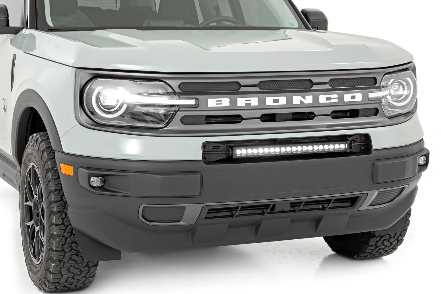 Fits Ford Bronco Sport(21-24) LED Light Bumper Mount 20" Black Single Row 71036