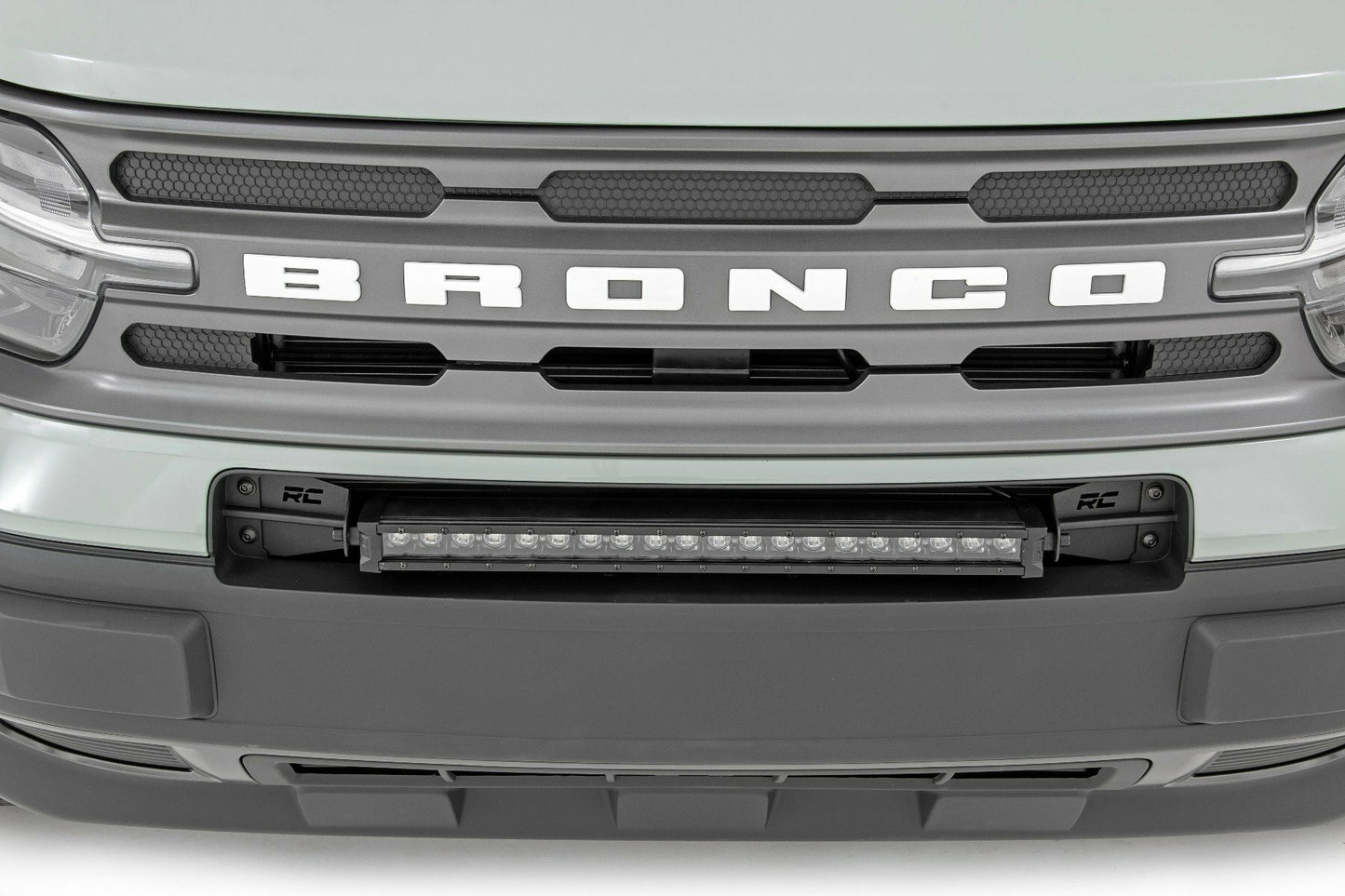 Fits Ford Bronco Sport(21-24) LED Light Bumper Mount 20" Black Single Row 71036