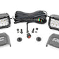 Fits Ford Bronco 4WD (21-24) LED Light Kit Ditch Mount 2" Chrome Pair Wide 71050