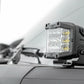 Fits Ford Bronco 4WD (21-24) LED Light Kit Ditch Mount 2" Chrome Pair Wide 71050