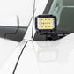 Fits Chevy/GMC 1500(14-18 & Classic) LED Ditch Light 2in Black Pair Spot 71052