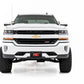 Fits Chevy/GMC 1500(14-18 & Classic) LED Ditch Light 2in Black Pair Spot 71052