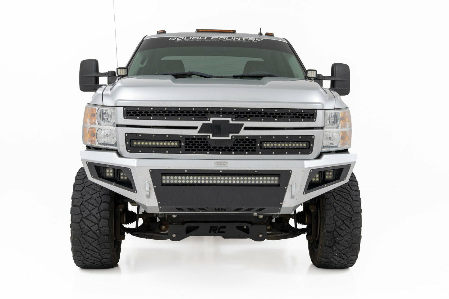 Fits Chevy 1500 & Chevy 2500HD (07-14) LED Light Ditch Mount 3" OSRAM Wide 71062
