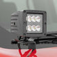 Fits Nissan Frontier (22-24) LED Light Kit; Ditch Mount; 2" Black Pair;  71065
