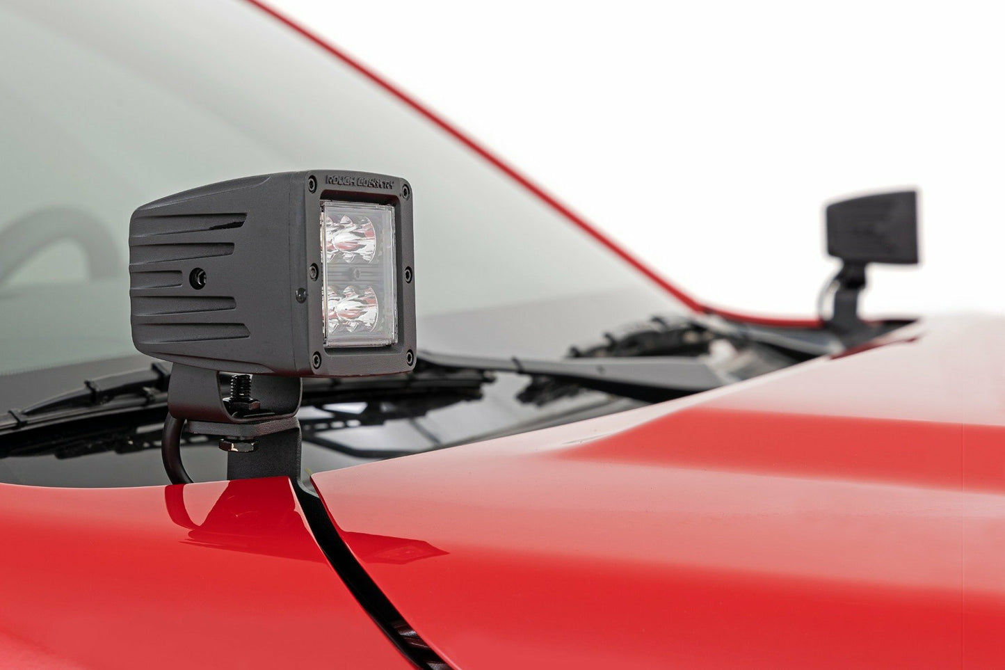 Fits Nissan Frontier (22-24) LED Light Kit; Ditch Mount; 3" OSRAM; Wide; 71068