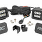 Fits Toyota Tundra (22-24) LED Light Kit; Ditch Mount; 2" Black Pair; Spot 71071