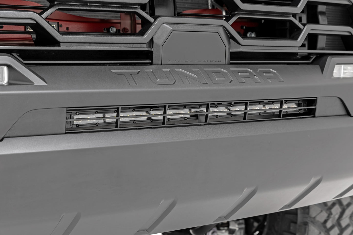 Fits Toyota Tundra (22-24) LED Light Kit; Bumper Mount; 20" Black Line; 71077