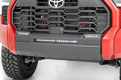 Fits Toyota Tundra (22-24) LED Light Kit; Bumper Mount; 20" Black Line; 71077
