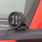 Fits Ford Bronco(21-24) LED Light Ditch Mount 3.5" Black Round Pair DRL 71078