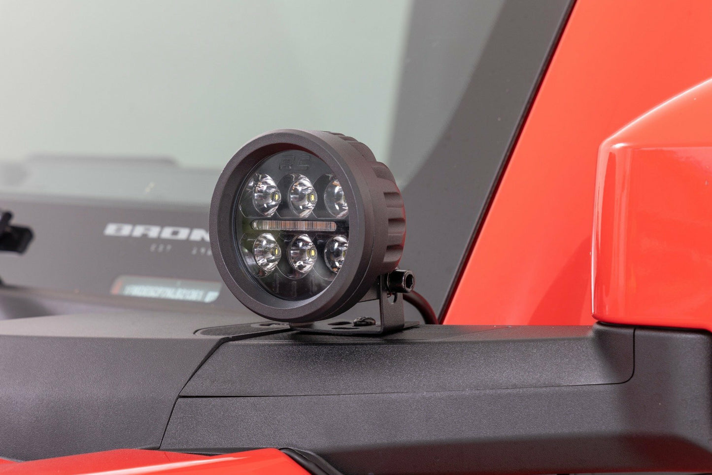 Fits Ford Bronco(21-24) LED Light Ditch Mount 3.5" Black Round Pair DRL 71078