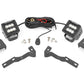 Fits Toyota Tacoma (16-23) LED Light Kit; Ditch Mount; 2" Black Pair;  71081