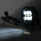 Fits Toyota Tacoma(16-23) LED Light Ditch Mount 2" Black Pair White DRL 71082