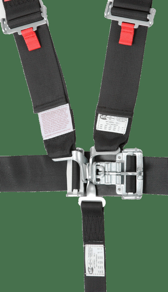 L & L 5Pt Seat Belt Black - 711001RQP