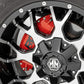 Fits Toyota 4Runner 2&4WD (2003-2024) Caliper Covers; Front and Rear; Red; 71149