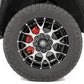 Fits Toyota 4Runner 2&4WD (2003-2024) Caliper Covers; Front and Rear; Red; 71149