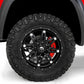 Fits Toyota Tundra 2WD/4WD (2022-2024) Caliper Covers; Front and Rear; Red 71152
