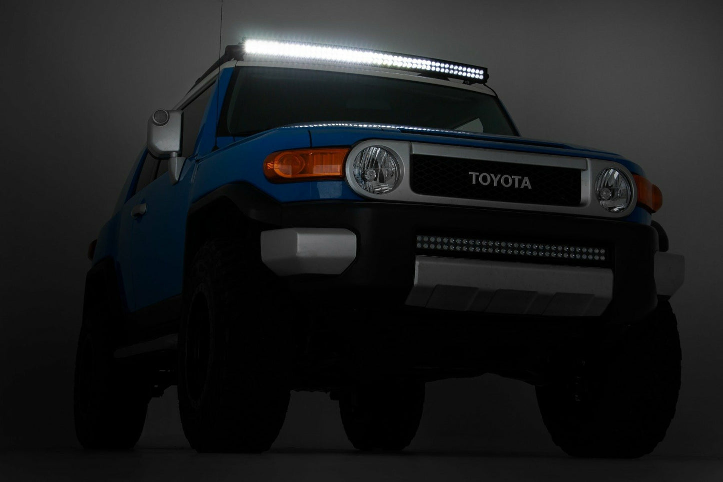 Fits Toyota FJ Cruiser(07-14) LED Light 50" Single Row Black Roof Mount 71206