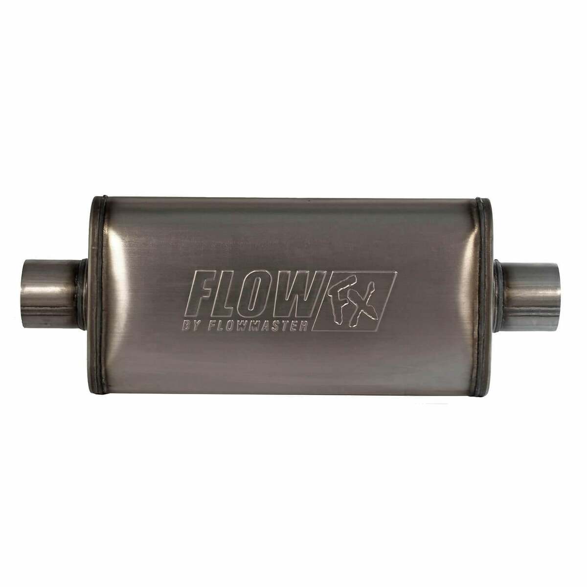 FlowFX Muffler - 3.00 Center In/3.00 Center Out - Straight Through Performance -