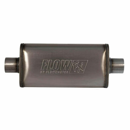 FlowFX Muffler - 3.00 Center In/3.00 Center Out - Straight Through Performance -