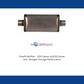 FlowFX Muffler - 3.00 Center In/3.00 Center Out - Straight Through Performance -
