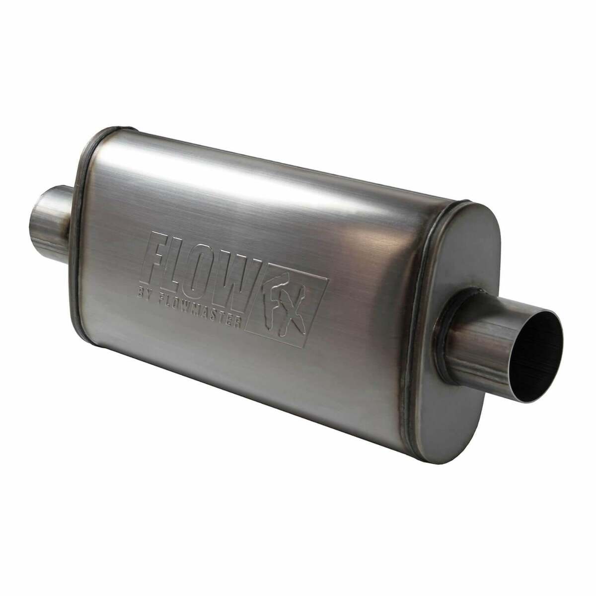 FlowFX Muffler - 3.00 Center In/3.00 Center Out - Straight Through Performance -