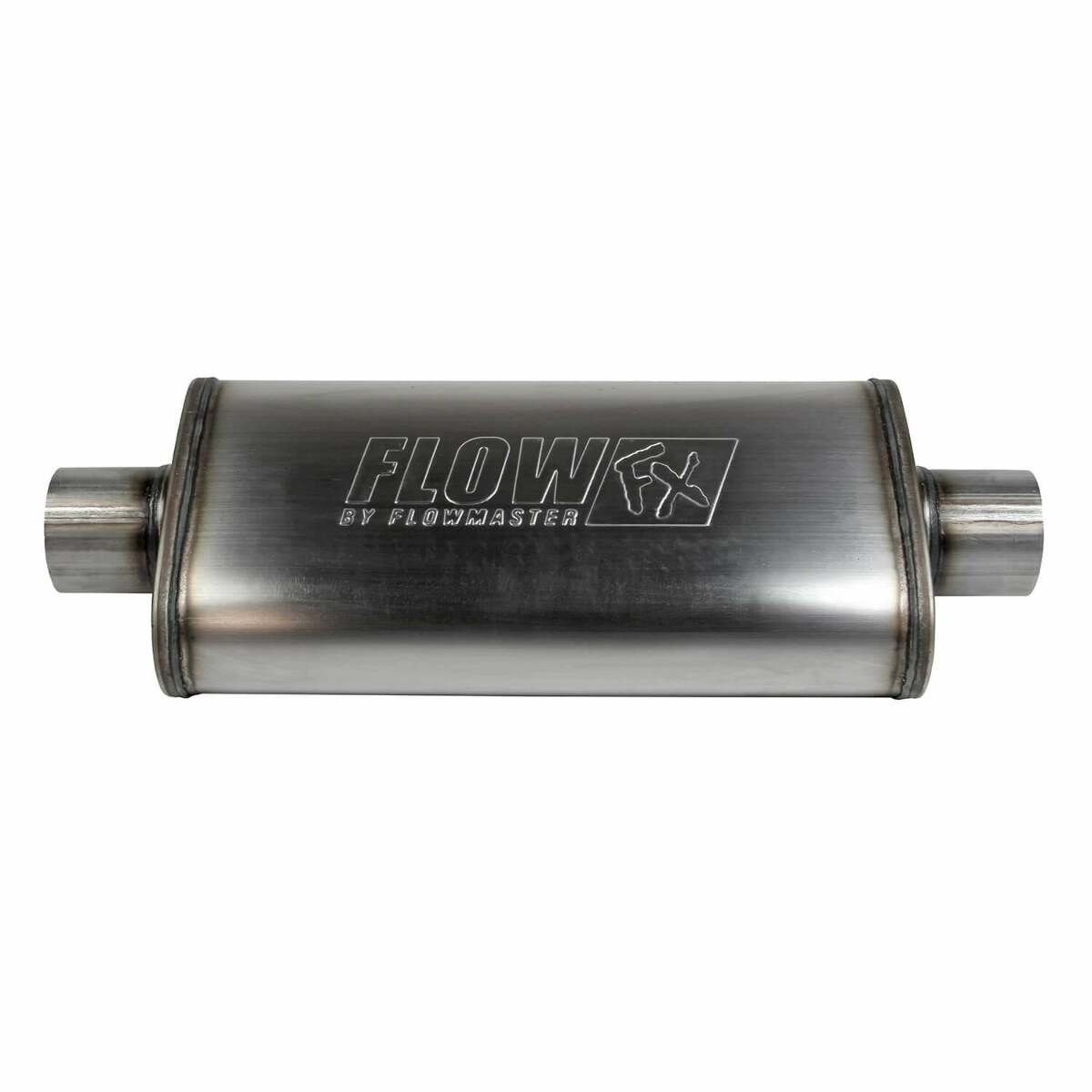 FlowFX Muffler - 3.00 Center In/3.00 Center Out - Straight Through Performance -