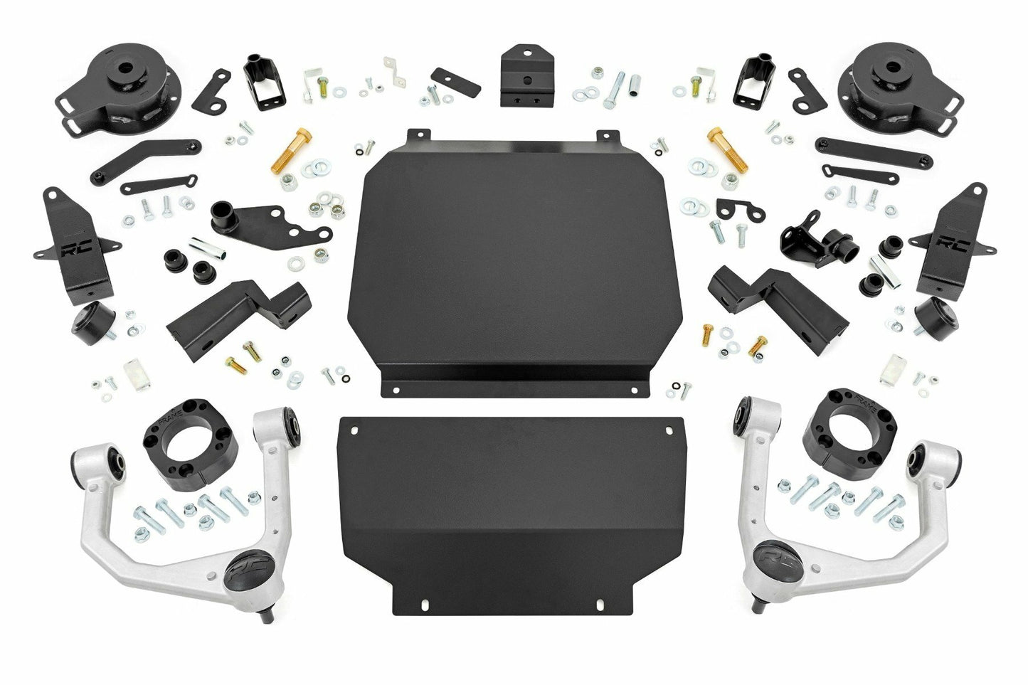 Fits Toyota Tundra 4WD (2022-2024) 3.5 Inch Lift Kit; Rear Air Ride; 71300